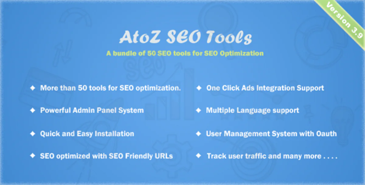 AtoZ SEO Tools v3.9 - Search Engine Optimization Tools